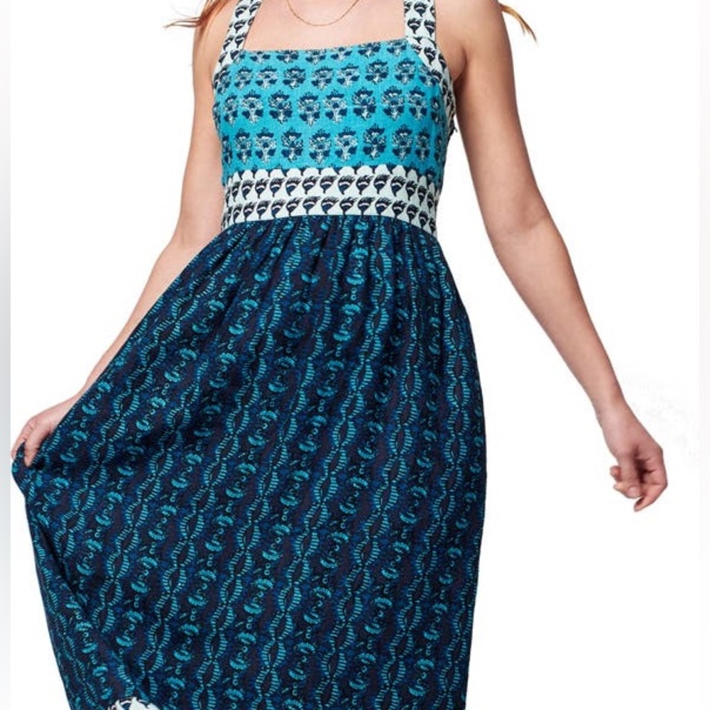 Faherty Brand Gracie Linen Maxi Dress